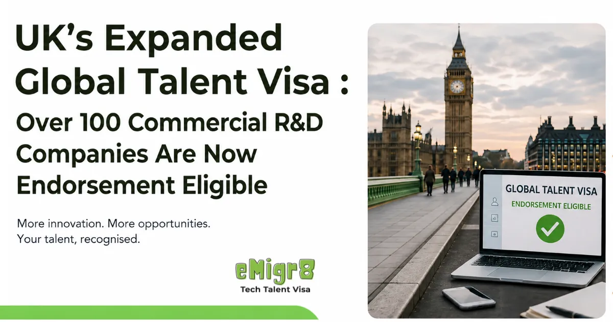 UK’s Expanded Global Talent Visa