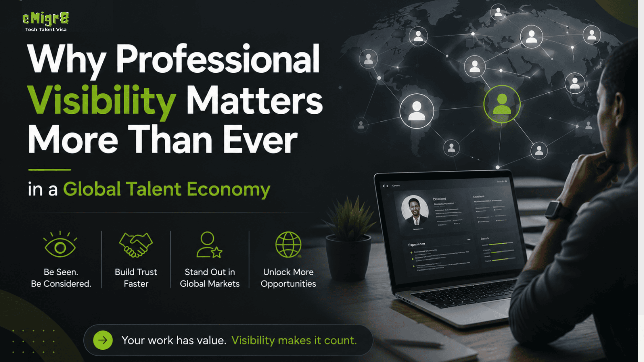 Why Professional Visibility Matters More Than Ever in a Global Talent Economy